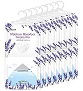 CANAGER Lavender Vanilla Hanging Moisture Absorber Packets, Hanging Damp Bags for Closet,Bedroom ...