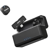 TAKSTAR Wireless Lavalier Microphone, Mini Vlog Mic with 100M Range, Noise Canceling, 48KHz/16bit...