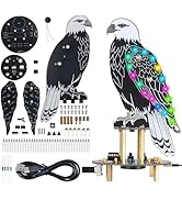 BANRIA DIY Eagle Bird Sound Soldering Practice Kit – Bald Eagle Soldering Project with 10 Realist...