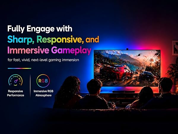 TV LED Backlight Cuttable TV Lights That Change with Sync to Scree