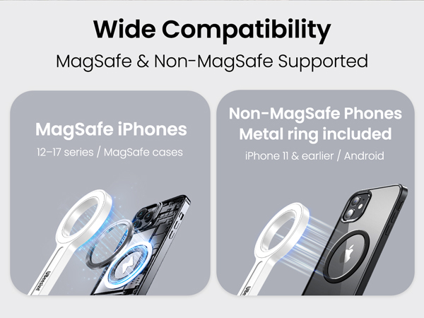 Magnetic selfie stick