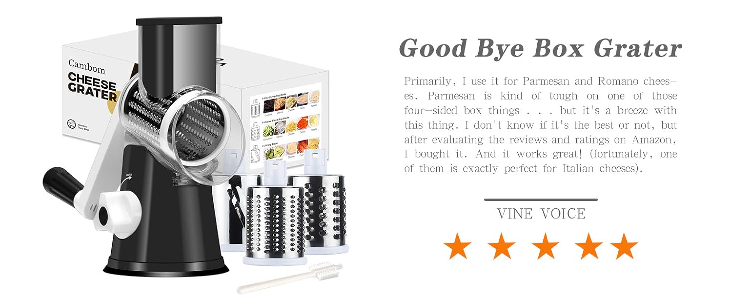 cheese grater black