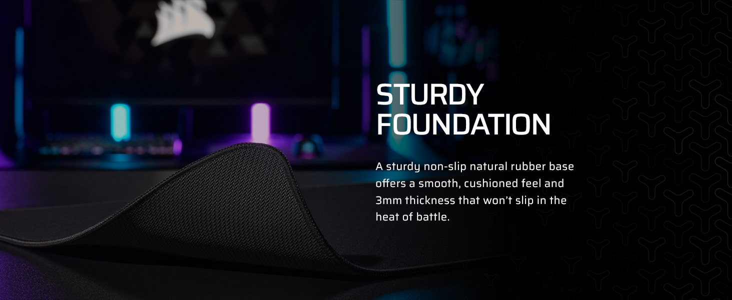 non-slip mouse pad, HYBRID CLOTH GAMING MOUSE PAD, GAMING MOUSE PAD