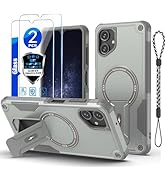 for Samsung Galaxy A06 case[Compatible with MagSafe][with 2 * 9H Tempered Glass Screen Protector]...