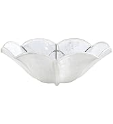 Aspen Creative 52004, Hardback Dome Transitional Clip-On Ceiling Light Shade, White Jacquard Text...