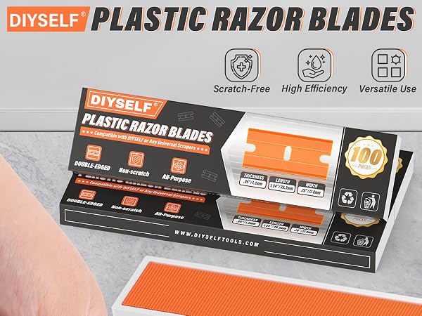 Plastic Razor Blades