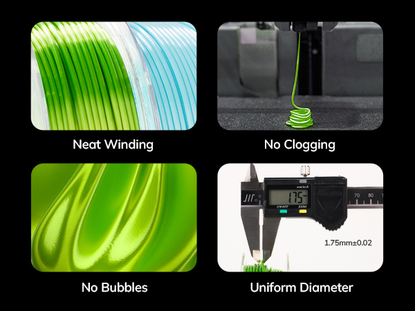 AMOLEN Shiny Silk Pla