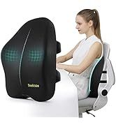 Lumbar Support Pillow for Office Chair Back Support Pillow for Chair Car Seat Back Support Ergono...