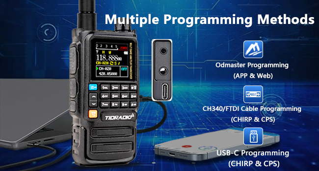 gmrs handheld radio tidradio