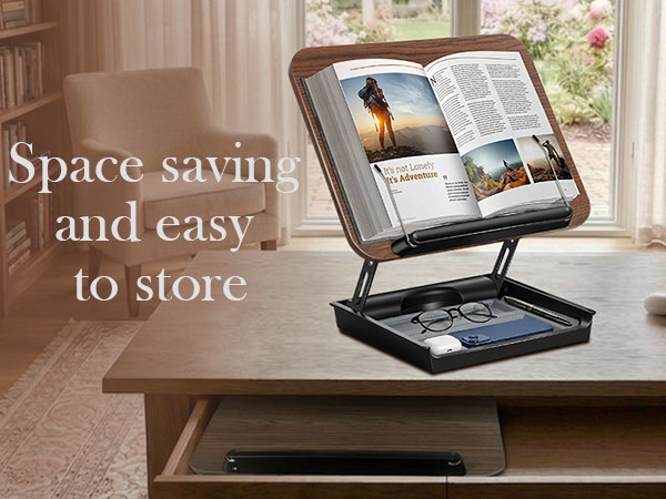 Built-in Storage Tray