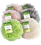 EcoTools Delicate EcoPouf Bath Sponge, Made with Recycled Materials, Exfoliating Bath Pouf, Loofa...