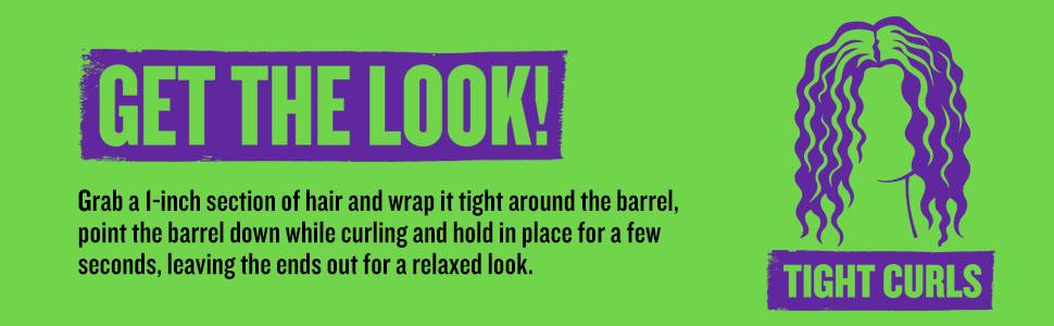 curling iron; curling irons; curling wand; curling wands; high heat; long lasting curls; bed head