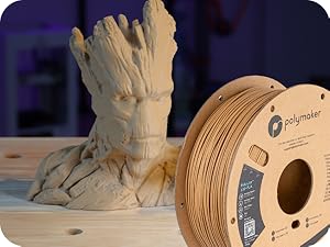 Complex 3D model printed fast with PLA filament, demonstrating accuracy, detail, and smooth surfaces