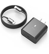 POWJDWZ 45W USB C Charger Super Fast Type C Charging Compatible with Samsung Galaxy S25 S24 S23 S...