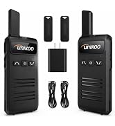 Walkie Talkies Long Range Rechargeable FRS Two Way Radios(2 Pack) | 16 Channel VOX Hands Free for...