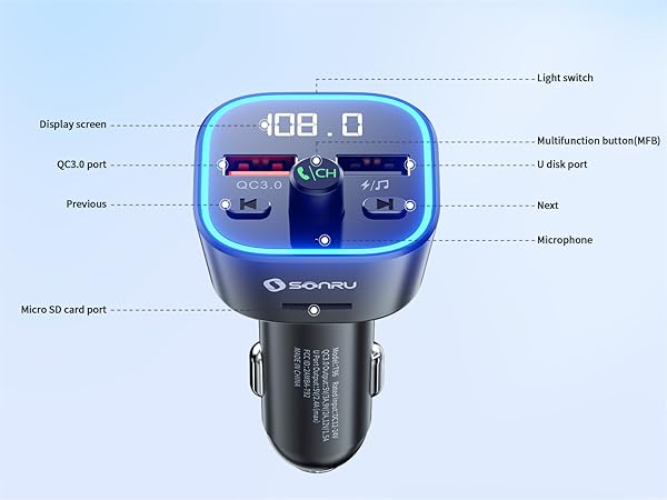 car bluetooth transmitter