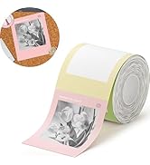 NIIMBOT Photo Label only for B21 Pro Label Printer, 2.1x2.6in (54x66mm) Photo Paper, Waterproof S...