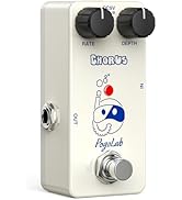 Pogolab Chorus Pedal, Chorus Guitar Pedal, Mini Analog Chorus Pedal, DC 9V, True Bypass for Elect...