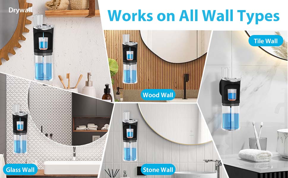 Automatic Mouthwash Dispenser for Bathroom