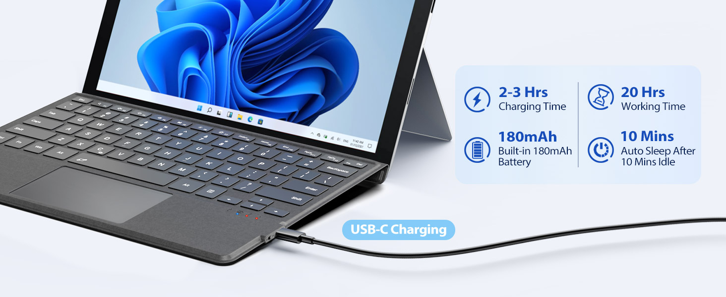 microsoft surface pro bluetooth keyboard