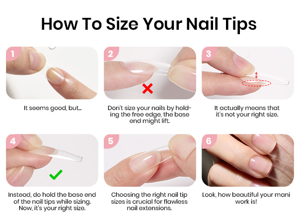 Gel Nail Tips Almond Short Summer Nails