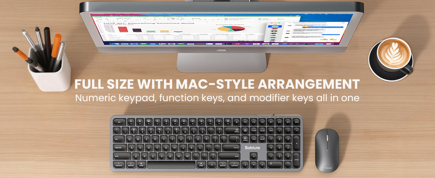 Bluetooth Keyboard and mouse Wireless