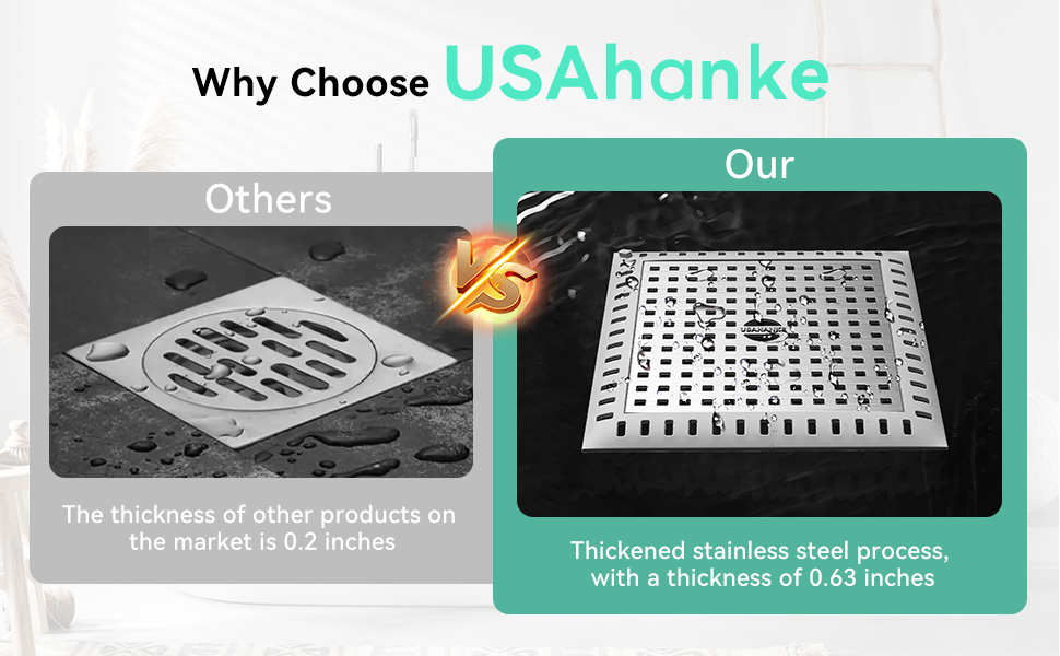 portable shower drain hair catcher