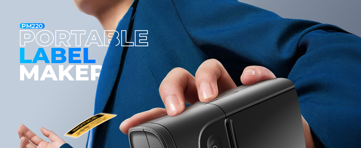 label maker label machine with tape thermal label