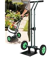 AugFir Plant Caddy with Wheels, 260LBS Rolling Plant Dolly Pot Mover with Adjustable Grabbing Arm...