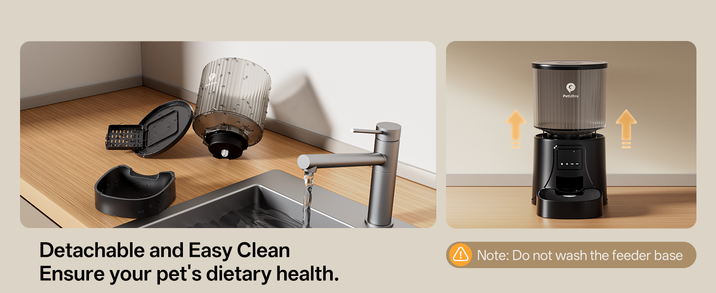 Easy to clean feeder