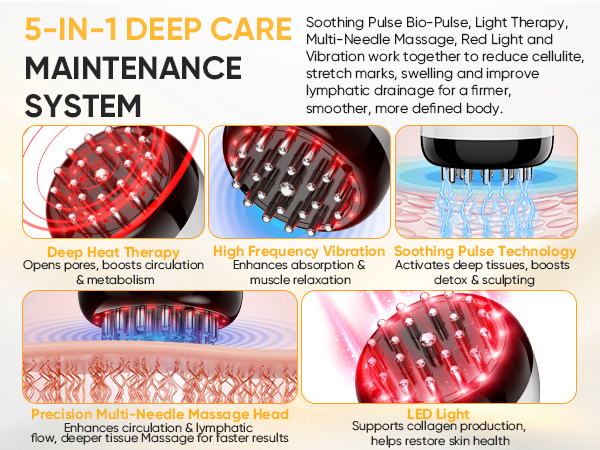 lymphatic drainage massager Anti Cellulite Massage Tool Body Sculpting Machine