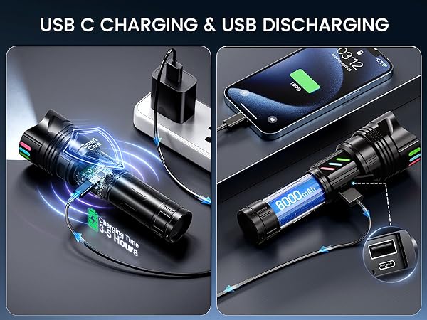 EG0770 rechargeable flashlight