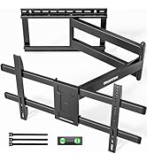 monTEK Long Arm TV Wall Mount for Most 43-80 Inch TVs, 42 Inch Long Extension TV Mount Swivel and...
