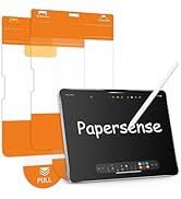 OMOTON PAPERSENSE Paper Screen Protector for iPad Pro 11 Inch 6/5th Gen M5 2025/M4 2024, Write li...