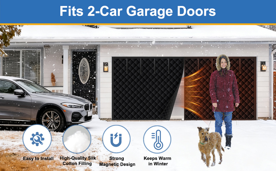Magnetic Garage Screen Door