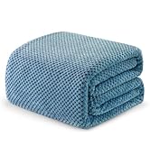 Exclusivo Mezcla Fleece Bed Blanket Queen Size, Super Soft and Warm Blankets for Couch, Sofa and ...