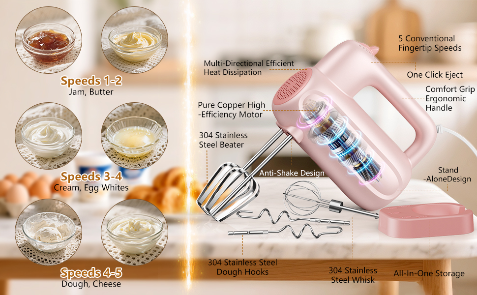 Overhead view of various cookie cutting and decorating tools with labeled guide markers showing different steps in the baking process