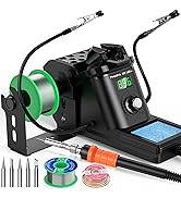 Preciva 926 III 130W MAX Digital Soldering Station with Auto Sleep &amp; Calibration | Complete Kit I...