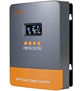 PowMr MPPT Solar Charge Controller 60A,12V/24V/36V/48V Auto 60 amp Solar Charge Controller Backli...