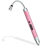 PALTECE Electric Candle Lighter, USB-C Rechageable Arc Lighters for Camping, Long Lighter with 36...