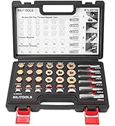 BILITOOLS 84-Piece Oil Pan Drain Plug Thread Repair Kit M13 M15 M17 M20 M22
