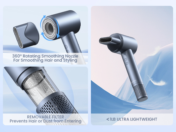 lightweight hair dryer