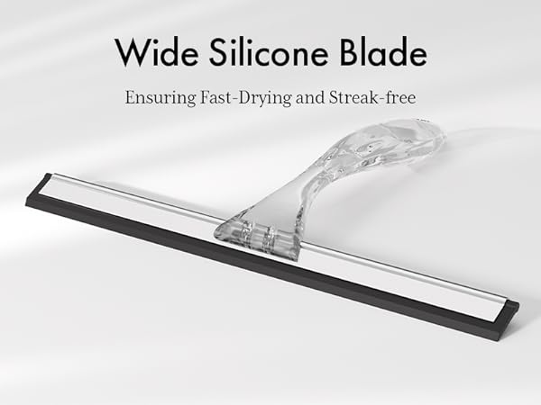 squeegee for shower glass