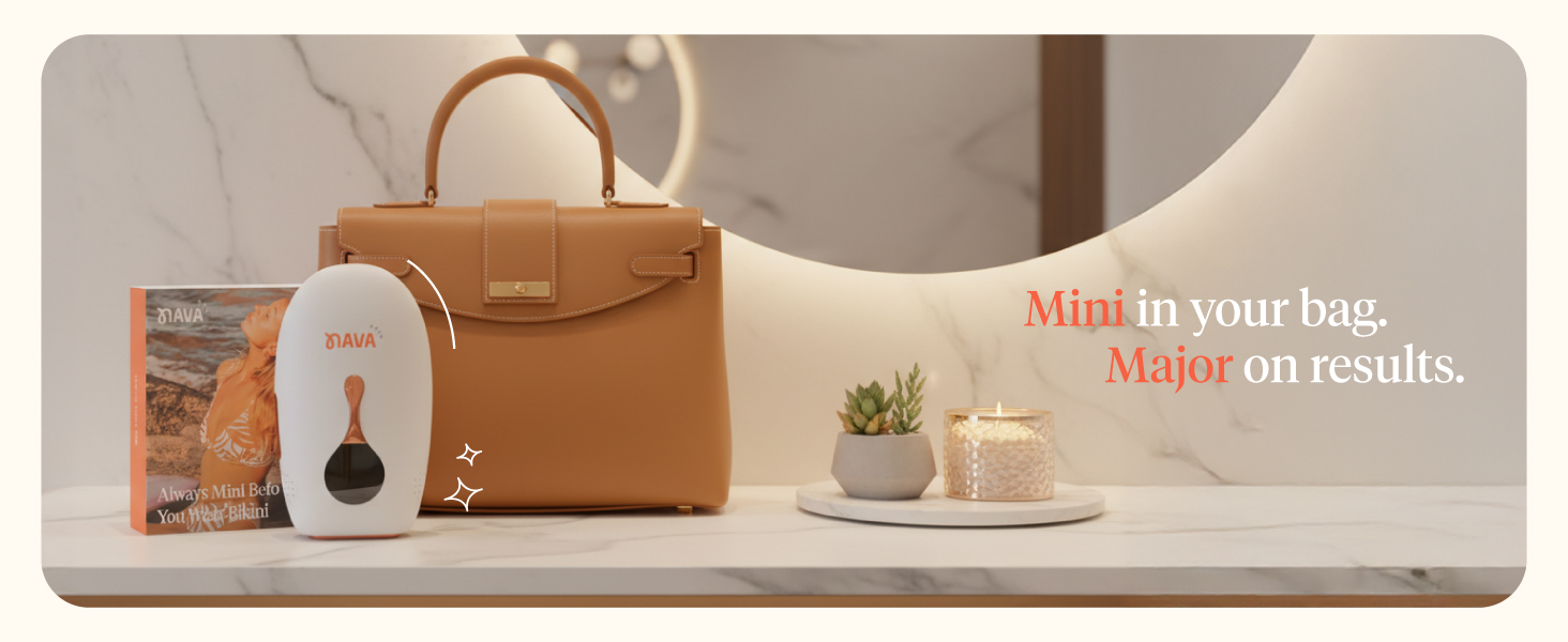 Mini in your bag, major on results. small device big impact.