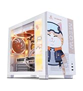 Segotep Memphis Micro-ATX White Mid Tower PC Gaming Computer Case