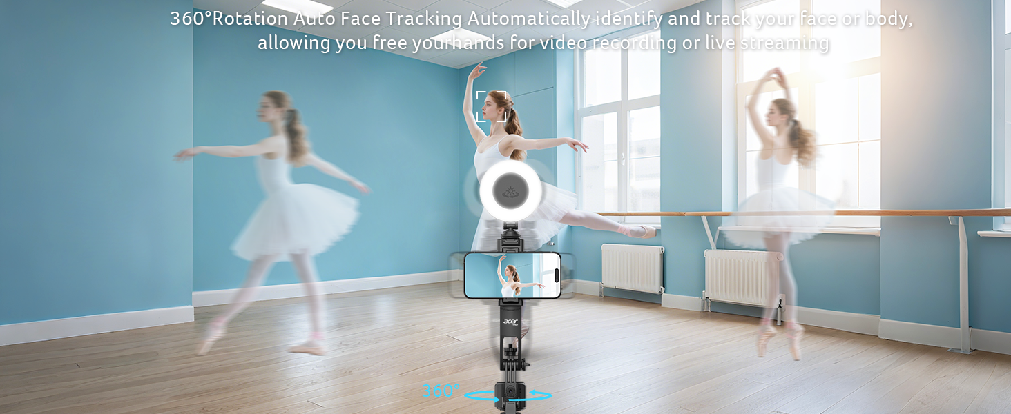 Auto Face Tracking Tripod