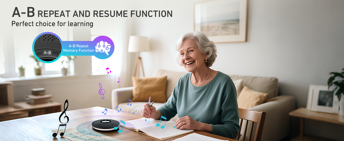 Anti Skip Portable CD Player