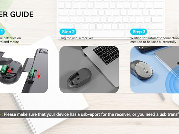 Wireless Keyboard and Mouse