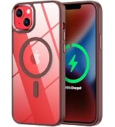 SaiMeun Magnetic for iPhone 14 Plus Case, [Compatible with MagSafe] [Military-Grade Protection] C...