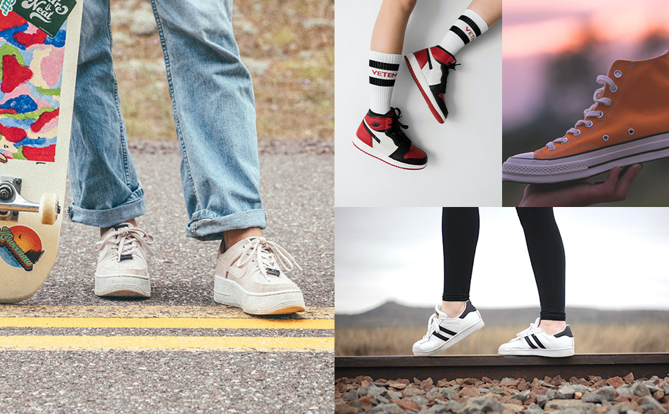 white cotton shoelaces for kids sneakers